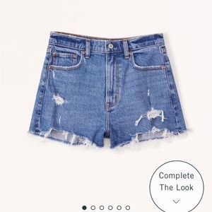 Abercrombie and Fitch high rise shorts